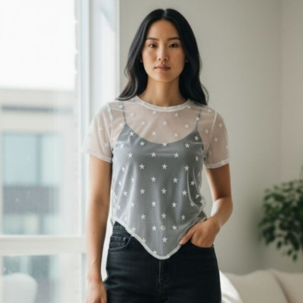 Love Ivory Star Pattern